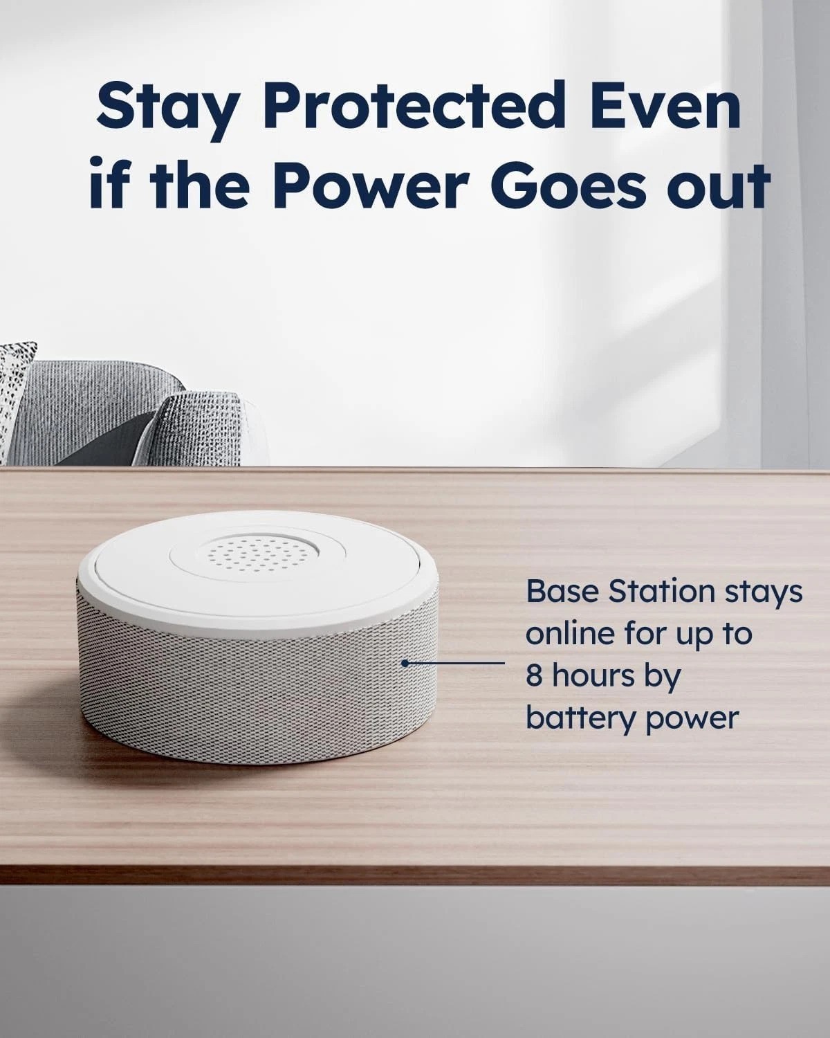 Effortless Home Security – 8-Piece WiFi Alarm System with Mobile App Alerts