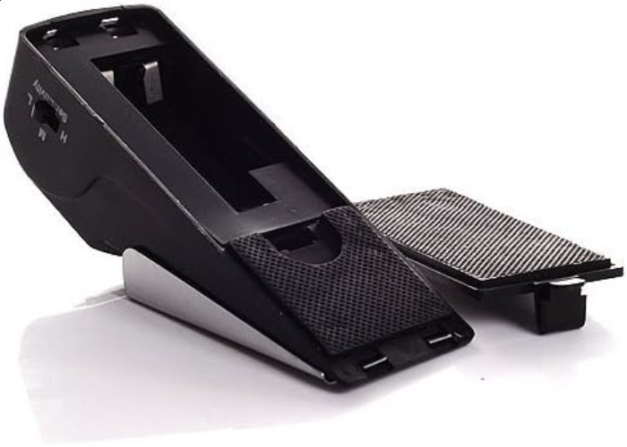 Portable Door Stop Alarm – Heavy Duty Travel Security Tool, Floor Mount Design