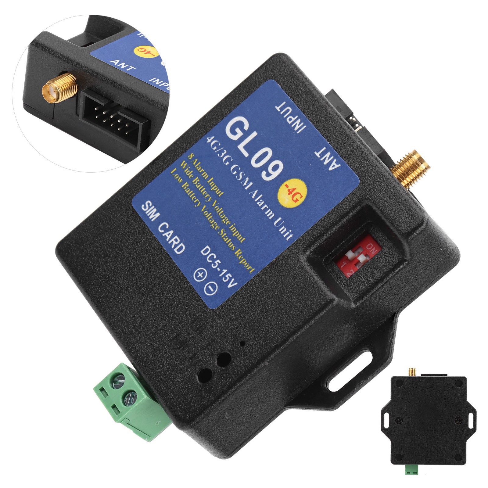 4G/3G/GSM Alarm Security System Alert Module 8‑Channel Input Low Consumption N