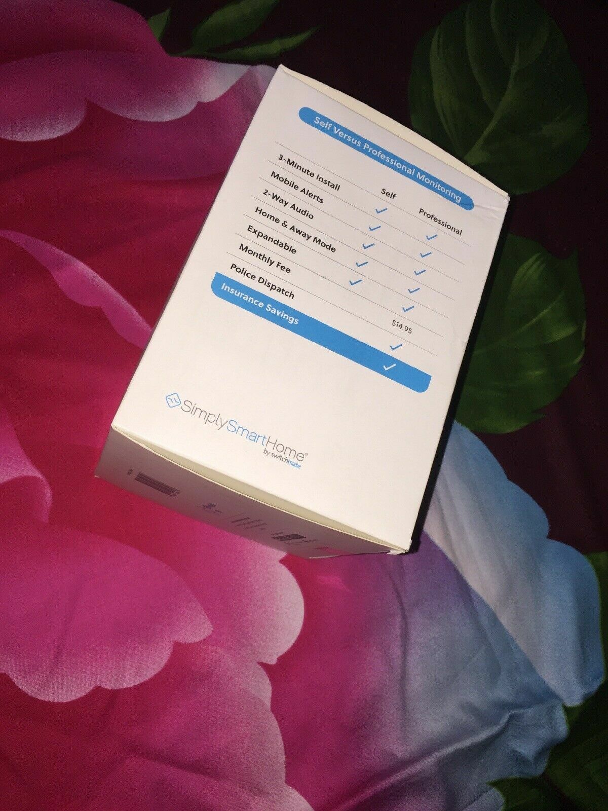 ** New ** Simply Smart Home Complete Whole Wireless Home Security System SCSM006