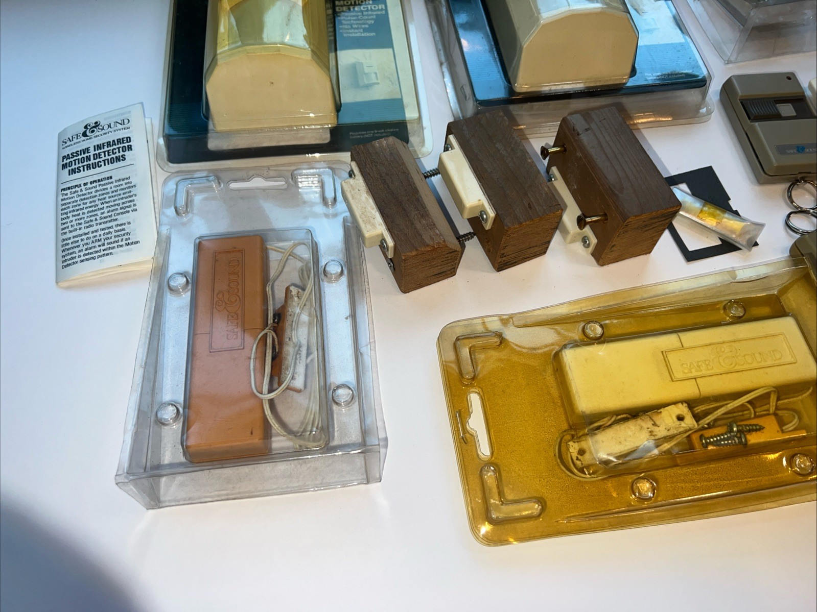 Lot Of Vintage Alarm System Components Safe & Sound | Used Untested As Is