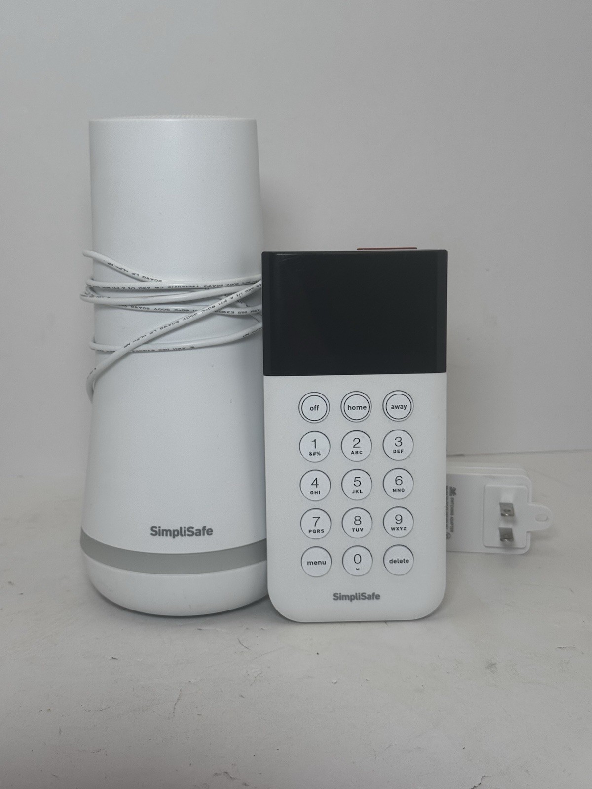 SimpliSafe SSBS3 WiFi Base Station & Wireless Keypad Home Security Tested Works