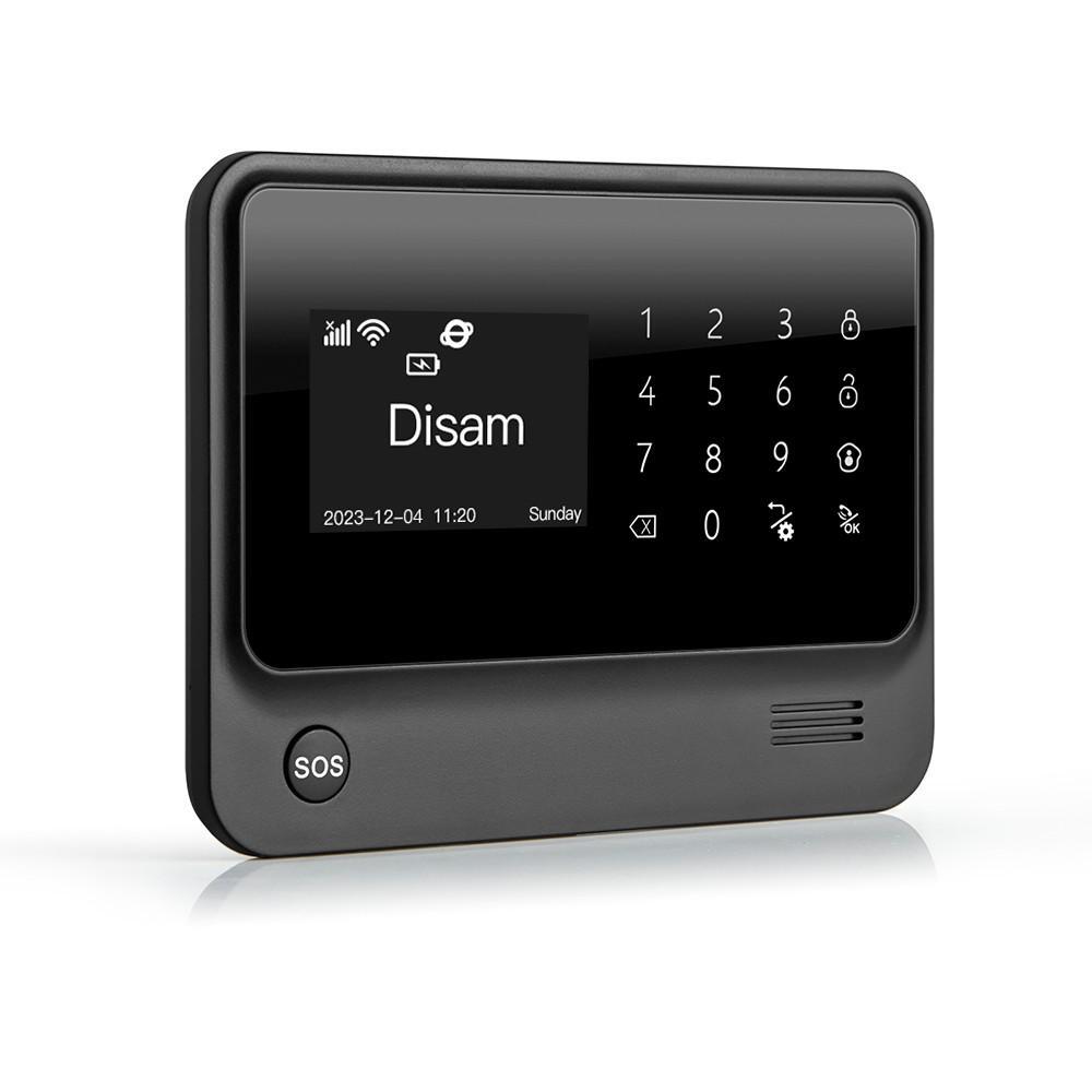 4G WiFi Wireless Home Alarm System Host with LCD touch screen keypad G90C