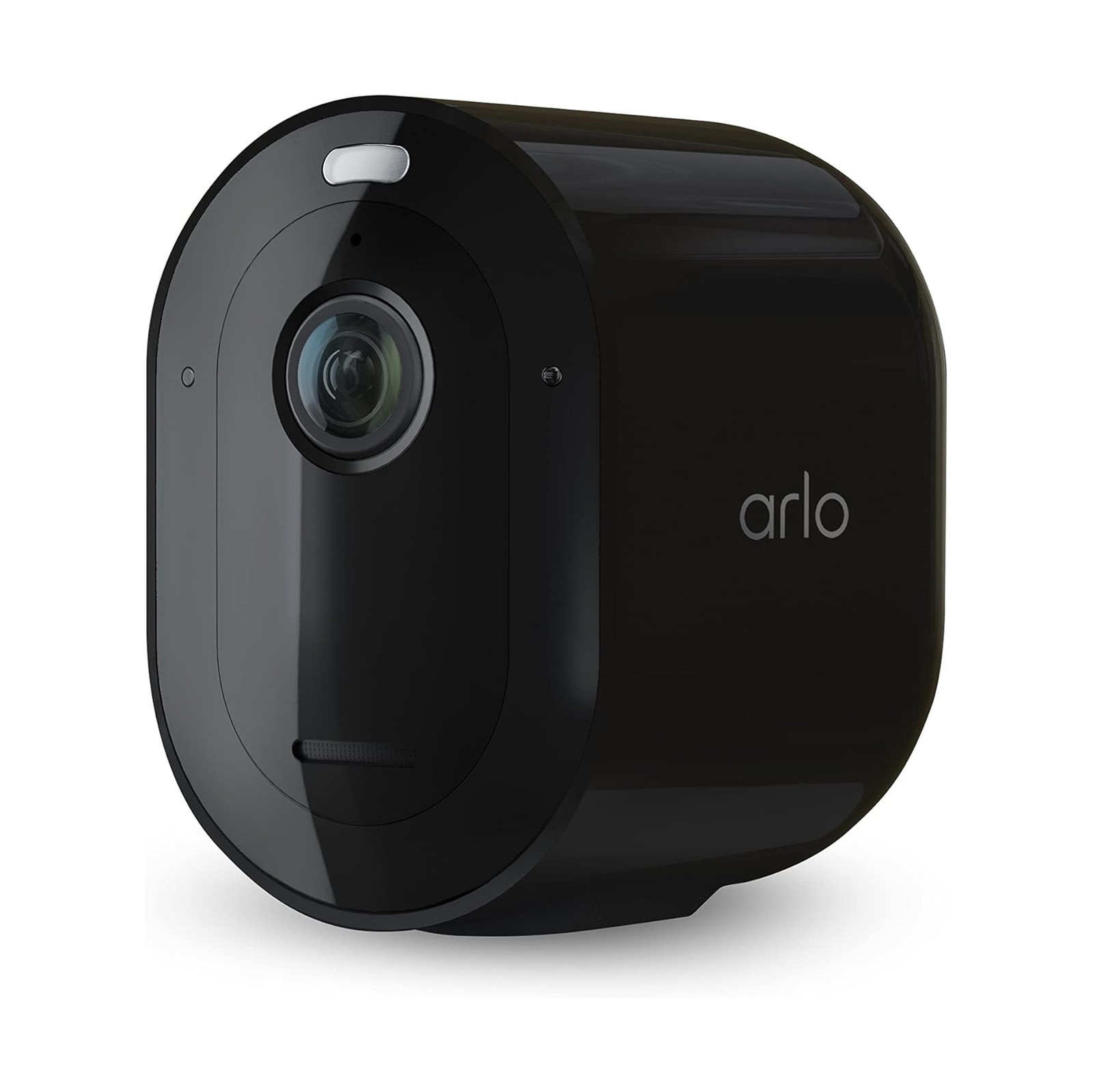 Arlo VMC4050B-100NAR Pro 4 Spotlight WiFi Camera, Black – Certified Refurbished