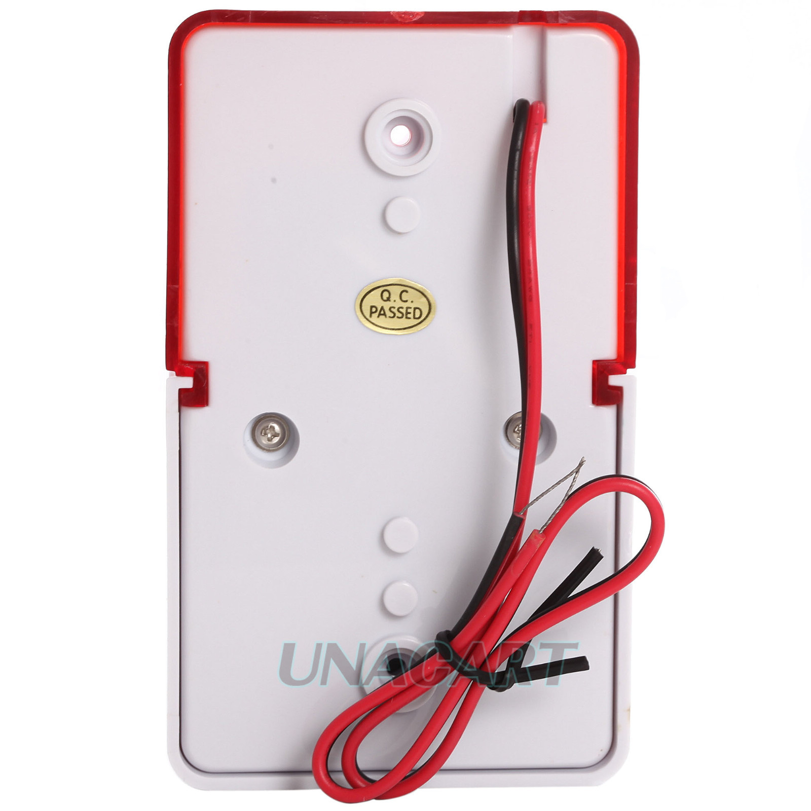 Sound and Light Alarm Warning Mini Strobe Siren DC 12V For Access Control System