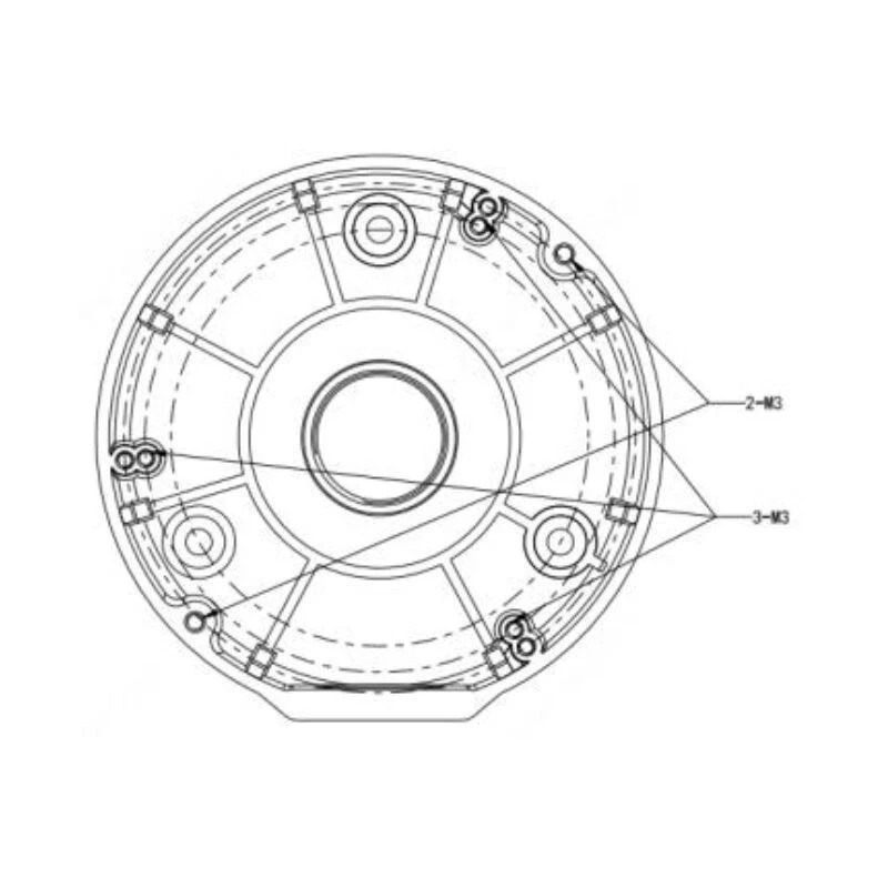Alibi Junction Box ALI-JB03-G-IN – American Security Camera Company