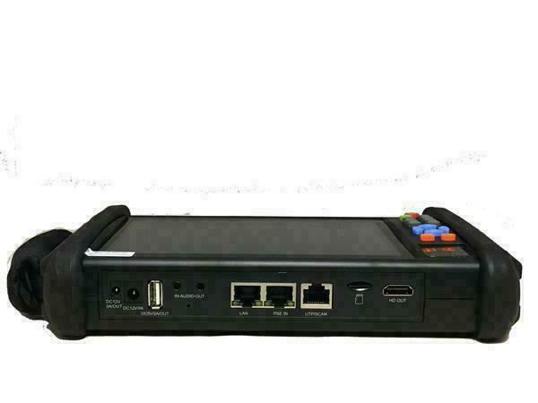 7″ Tester Monitor Pro 7in1 for IP PTZ HD TVI AHD CVI Analog CVBS camera