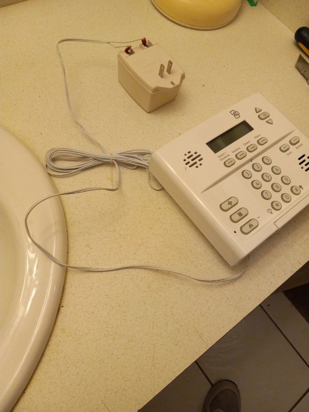 Frontpoint Security System Unit Powers On Nicely – Works – Disarmed