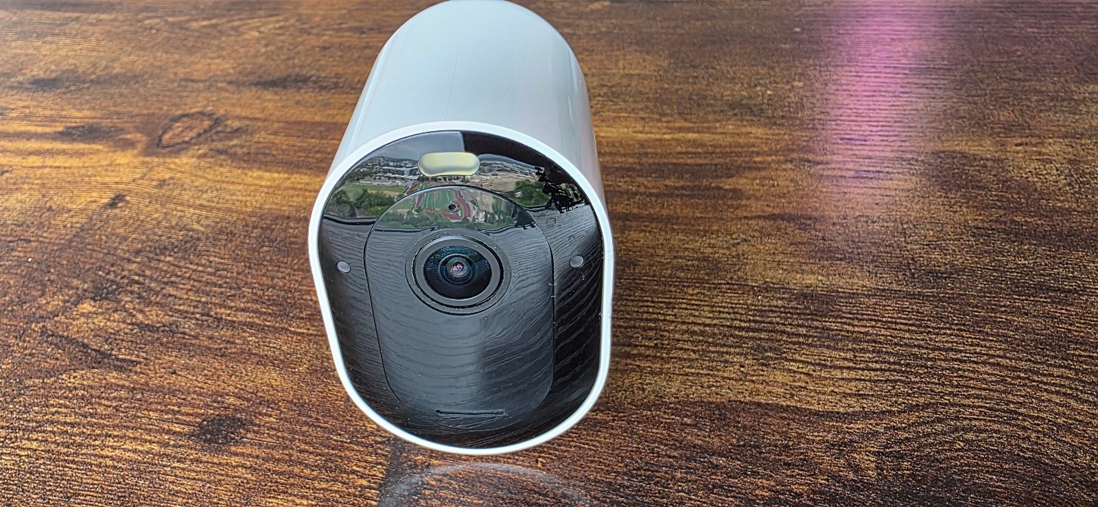 Arlo Pro 5S 2K Indoor/Outdoor Wire Free Spotlight Security Camera – White