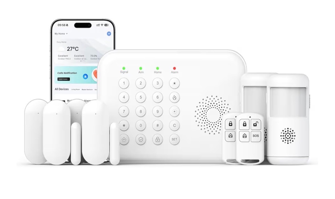 PGST Alarm System for Home Security, Smart Home Alarm System Wireless WiFi Remot