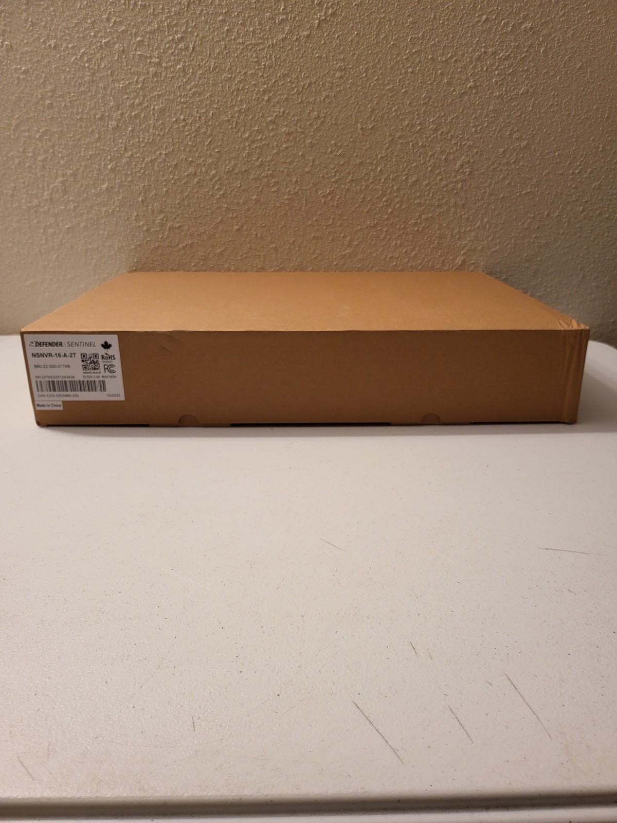 Defender Sentinel NVR, NSNVR-16-A-2T, 4K Ultra HD 16 Ch POE 2TB No Cameras Open