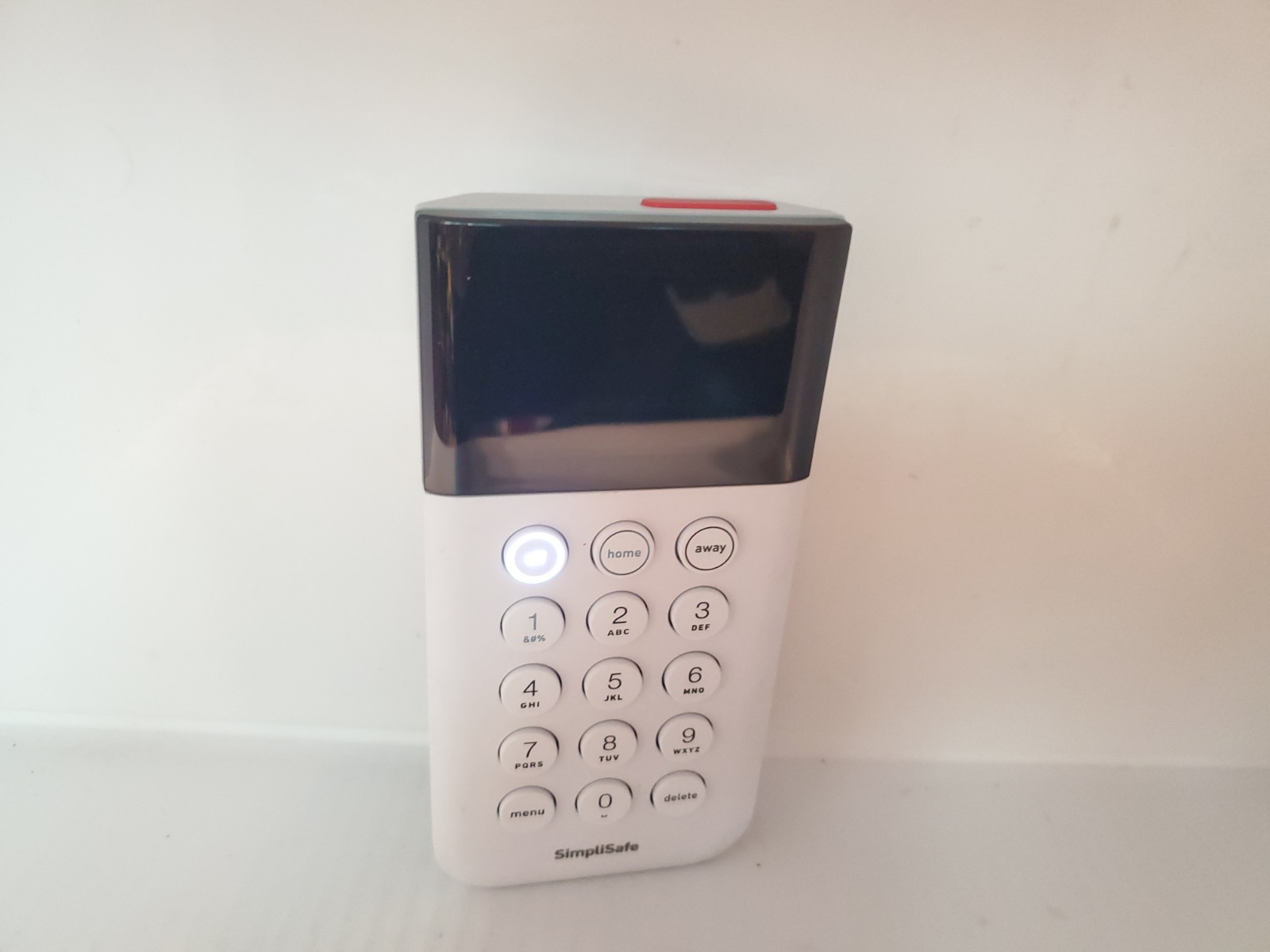 SimpliSafe SSKP3 Keypad White Wireless Touch-to-Wake Home Security GEN 3 – Used