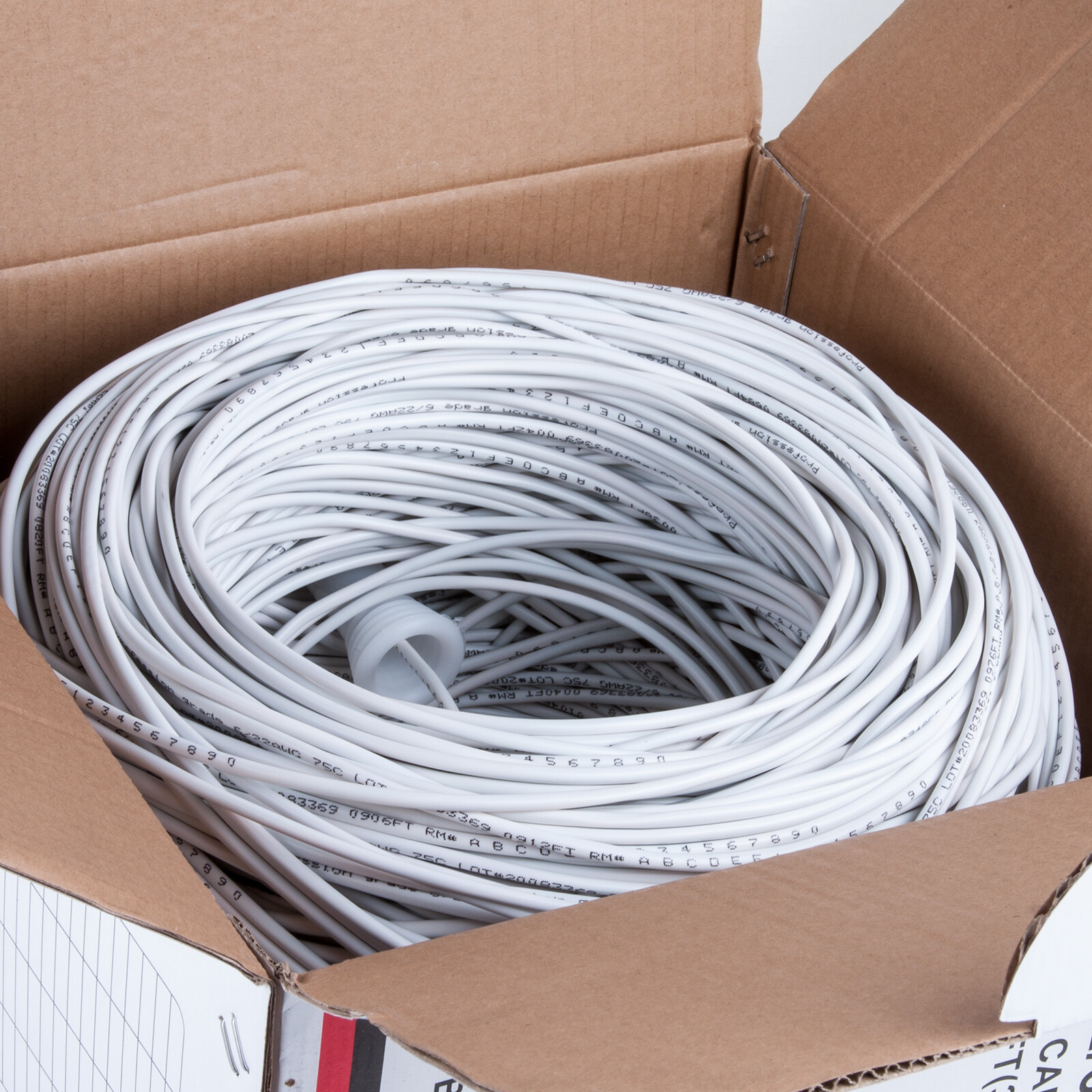 Security Wire Burglar Alarm 22/2 22/4 22/6 Speaker Cable Stranded White 1000ft