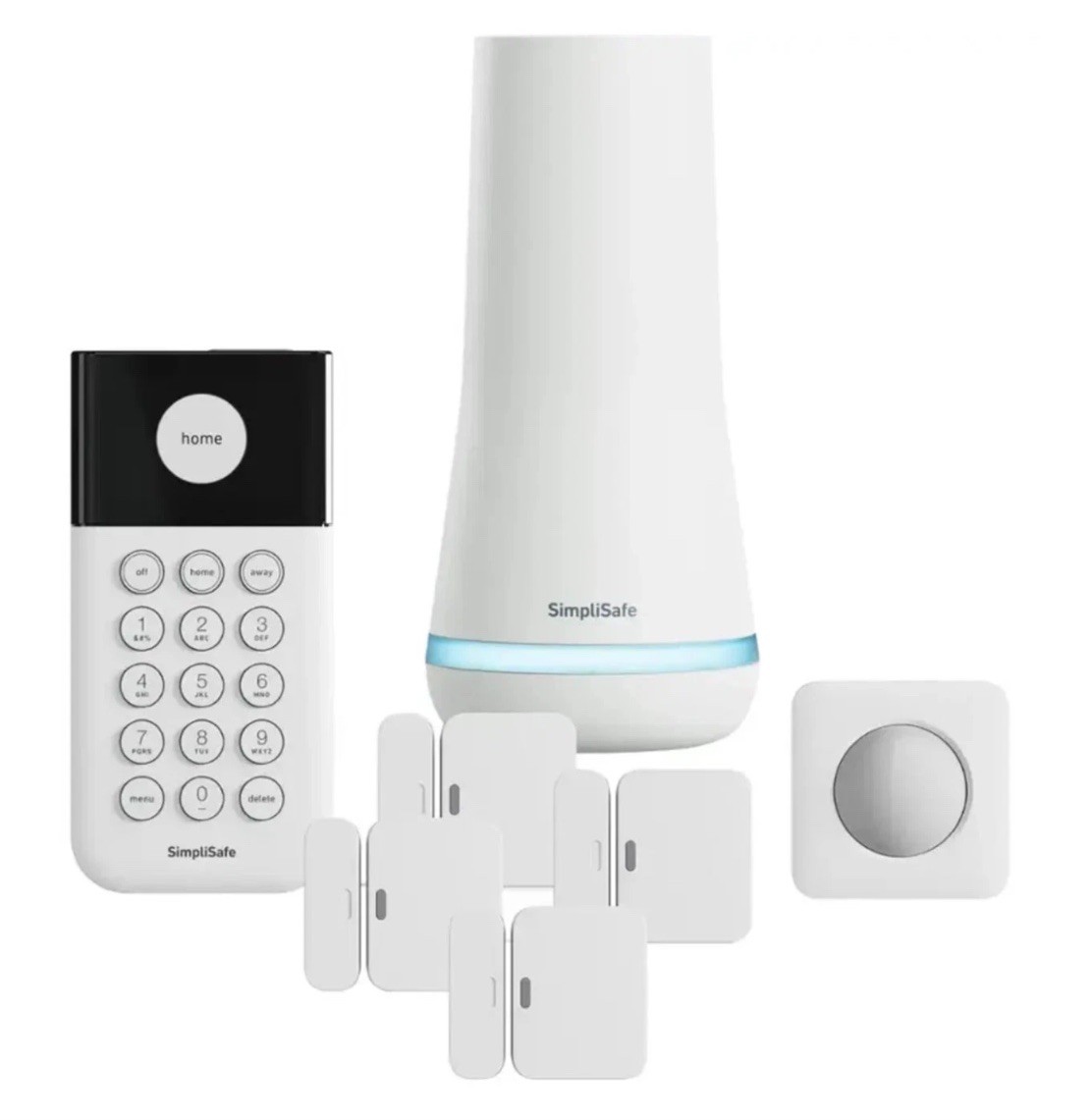 SimpliSafe 7 PIECE Indoor Security System Motion Sensor – White