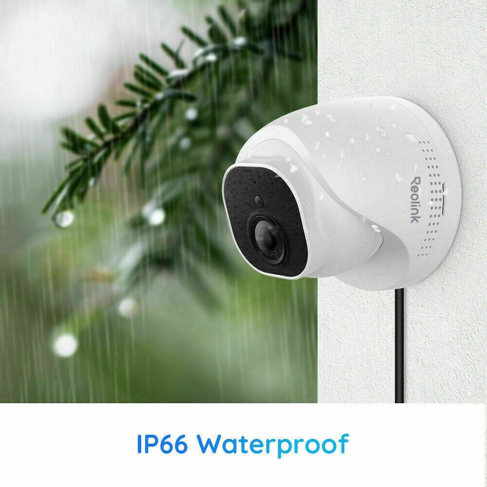 Reolink 16CH NVR 4K 8MP PoE Outdoor Security Camera System Audio 4TB RLK16-800D8