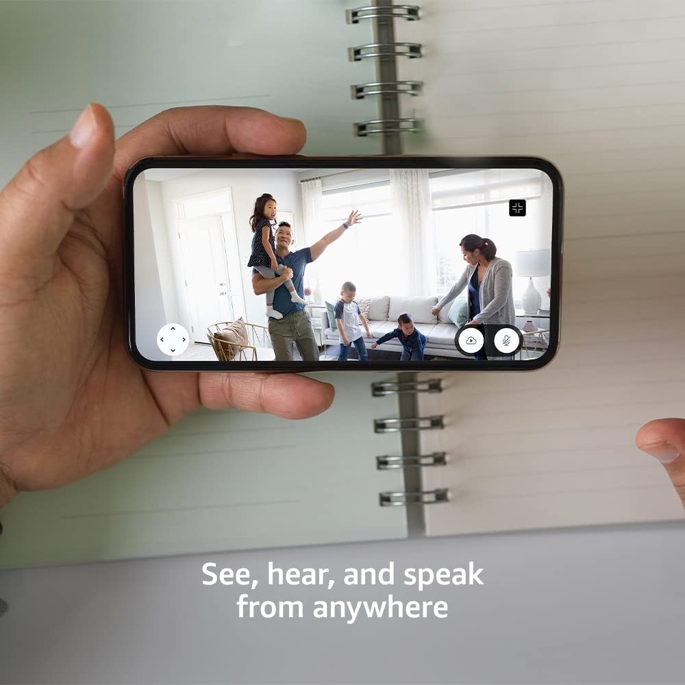 Blink Mini Pan-Tilt Security Camera – HD Video, Two-Way Audio, Alexa Compatible