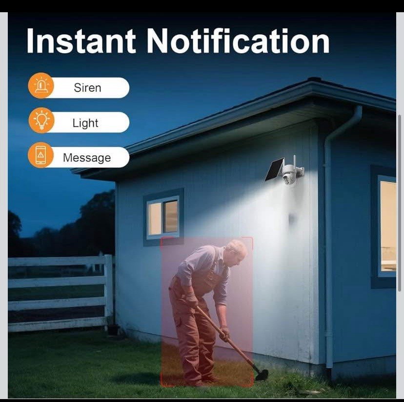 4G Cellular Security Camera