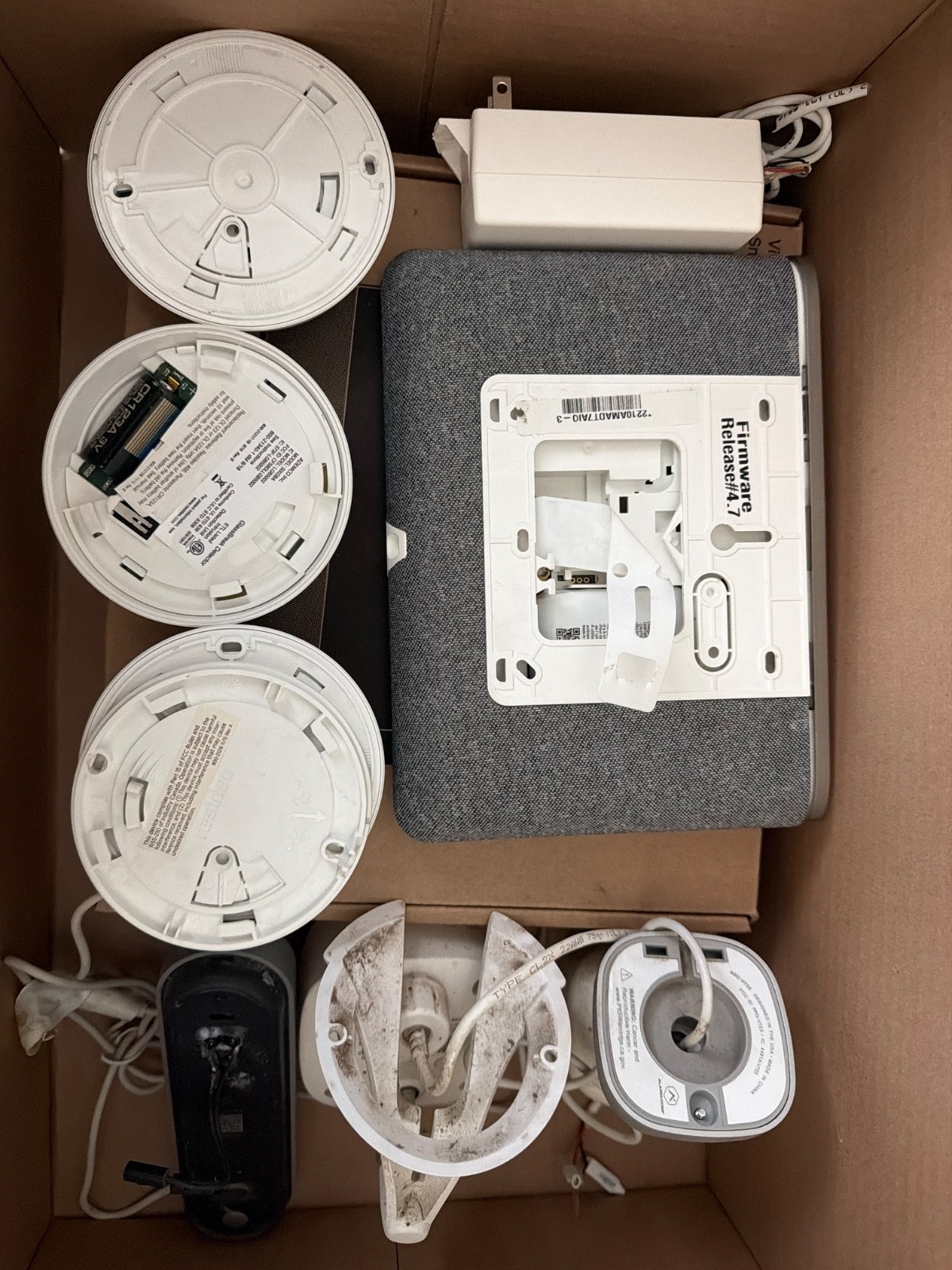 Full ADT Security System Door Sensors And Camera Pre Owned Bundle Lot