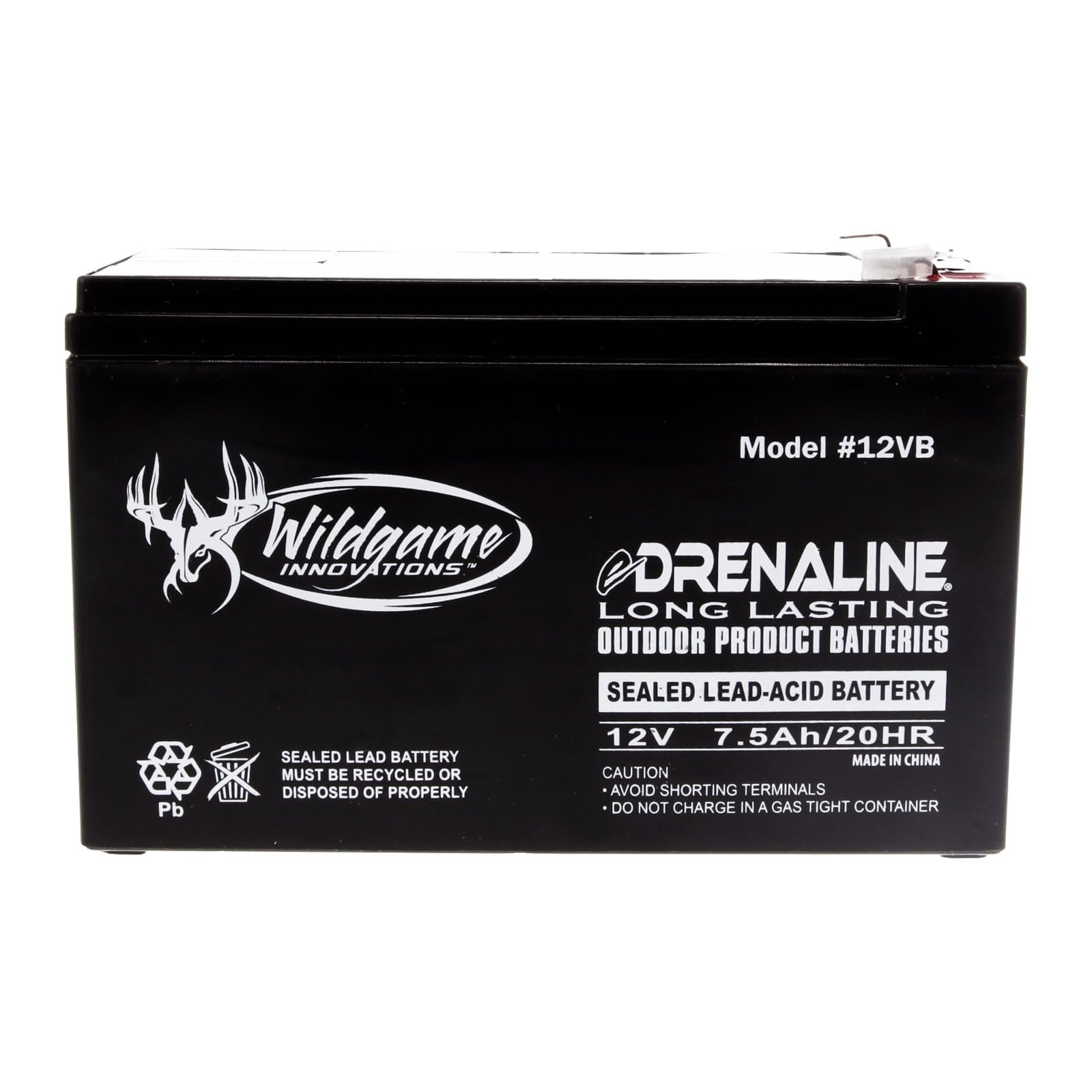 WILDGAME INNOVATIONS 12V Edrenaline Rechargeable Battery for One Size,