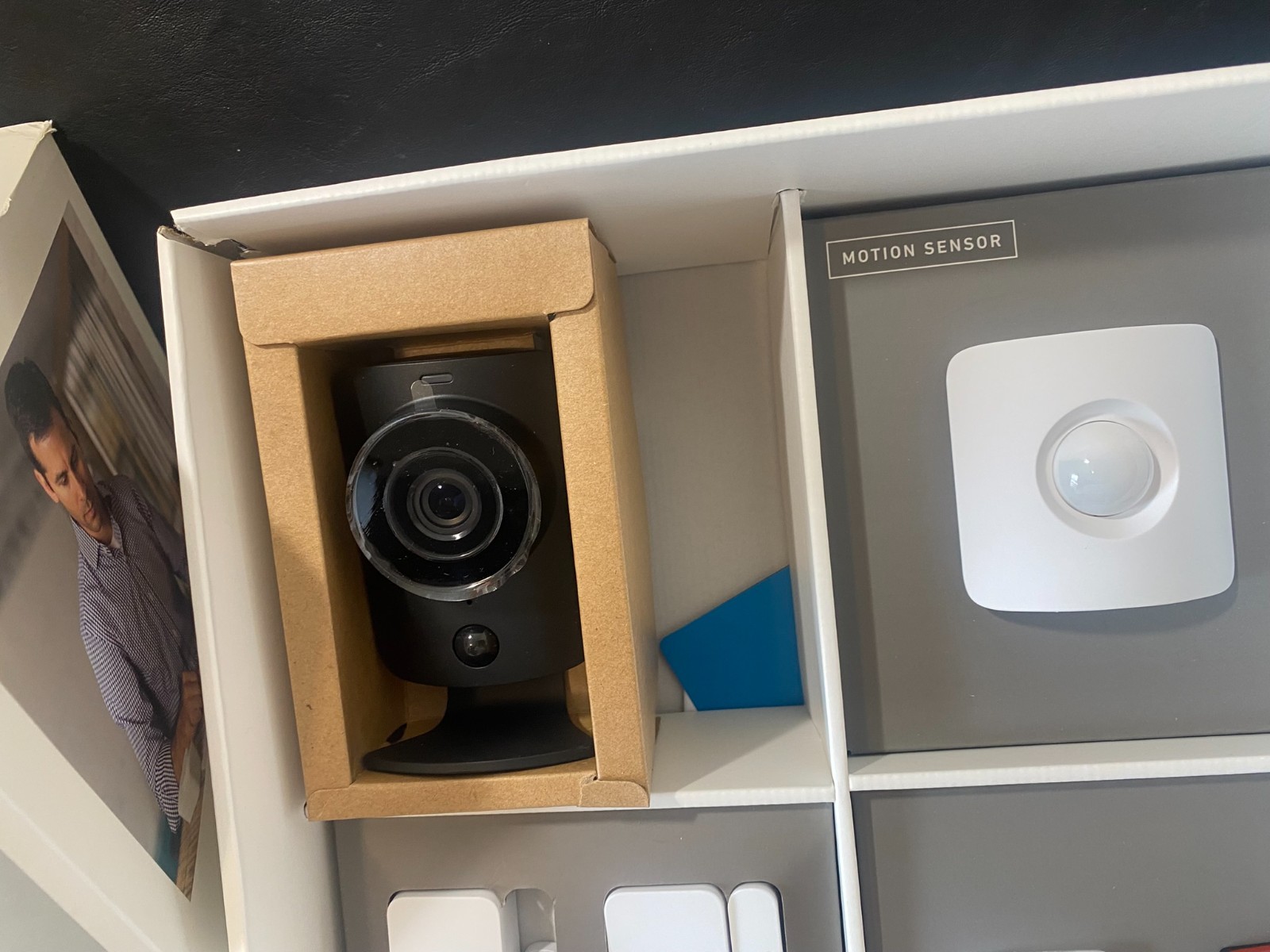 Simplisafe Home Security System white camera sensor keypad receiver etc