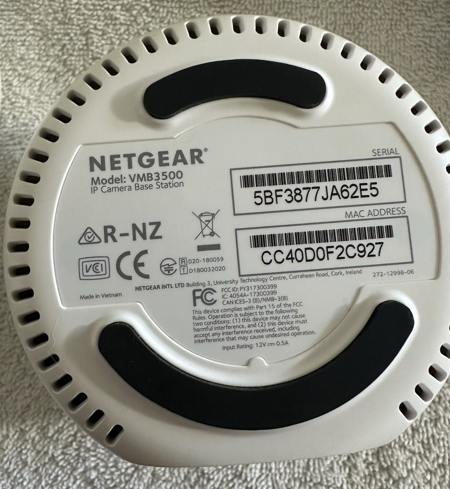NETGEAR Arlo VMB3500 Base Station w/ 5 Wireless Cameras 1080p Wi-Fi