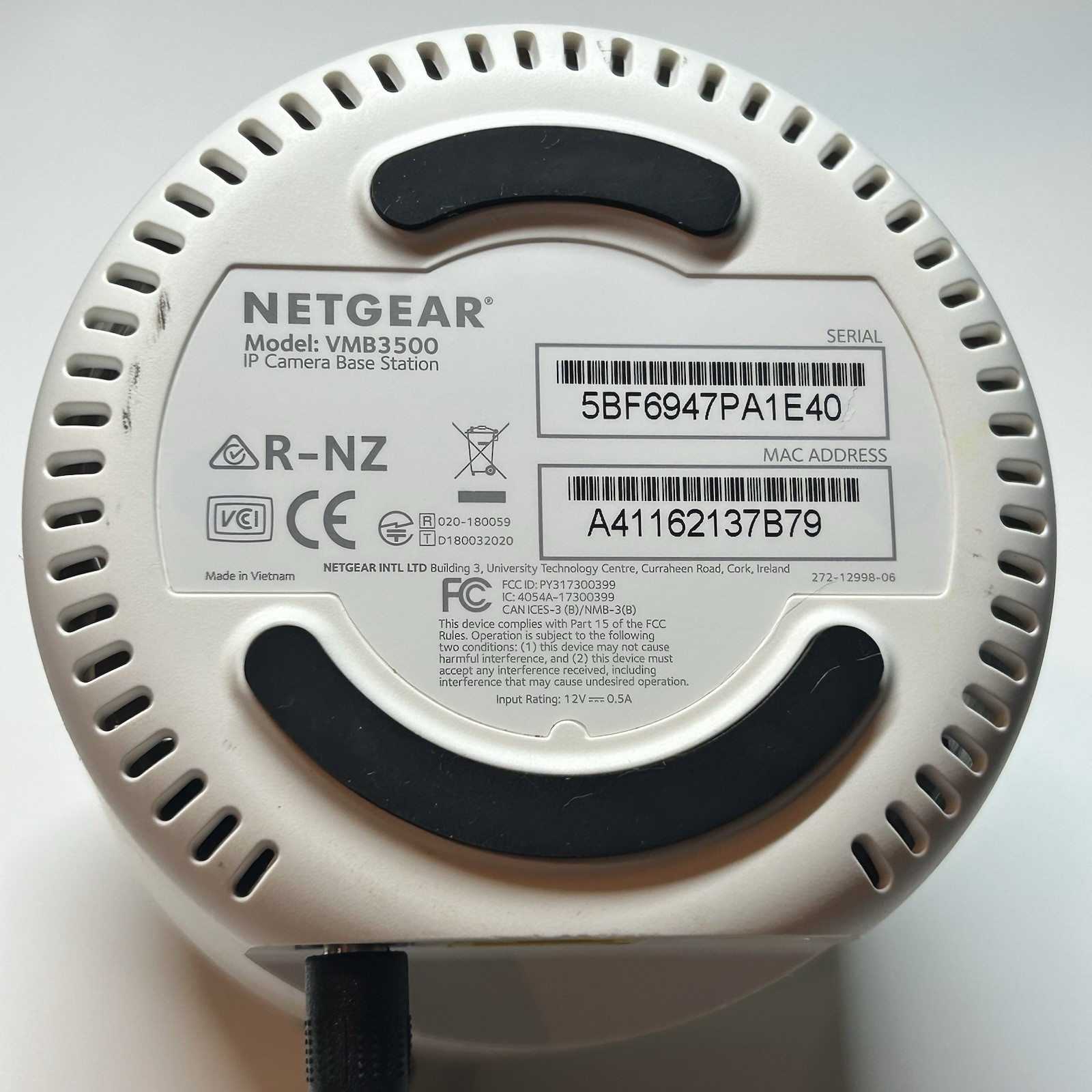 Netgear Arlo VMB3500 IP Camera Base Station