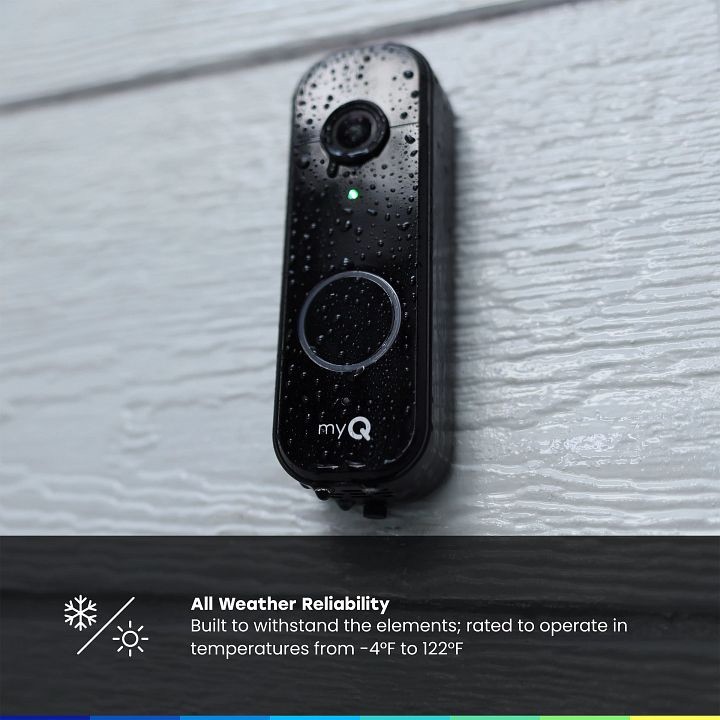 myQ Video Doorbell and Chime Bundle3.0