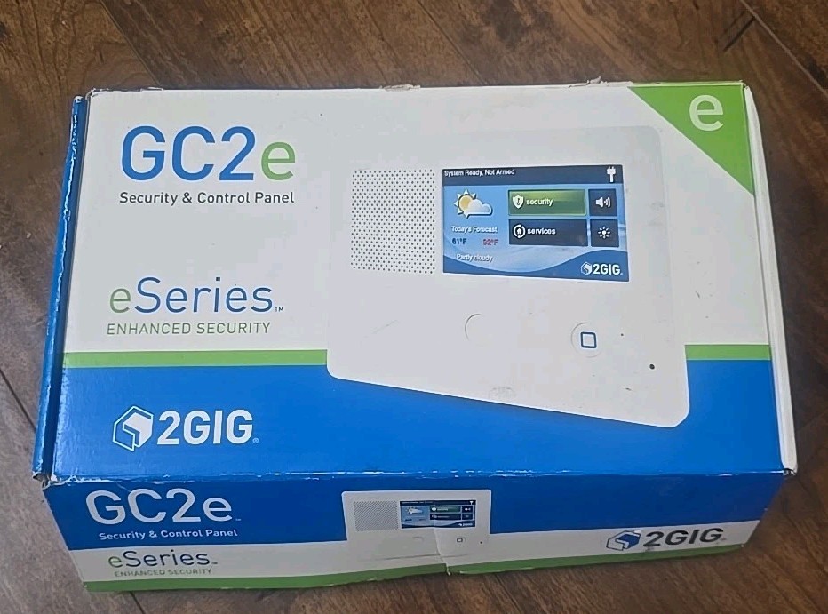 2GIG Security Alarm & Home Automation Control Panel eSeries GC2e 2GIG-GC2E-345