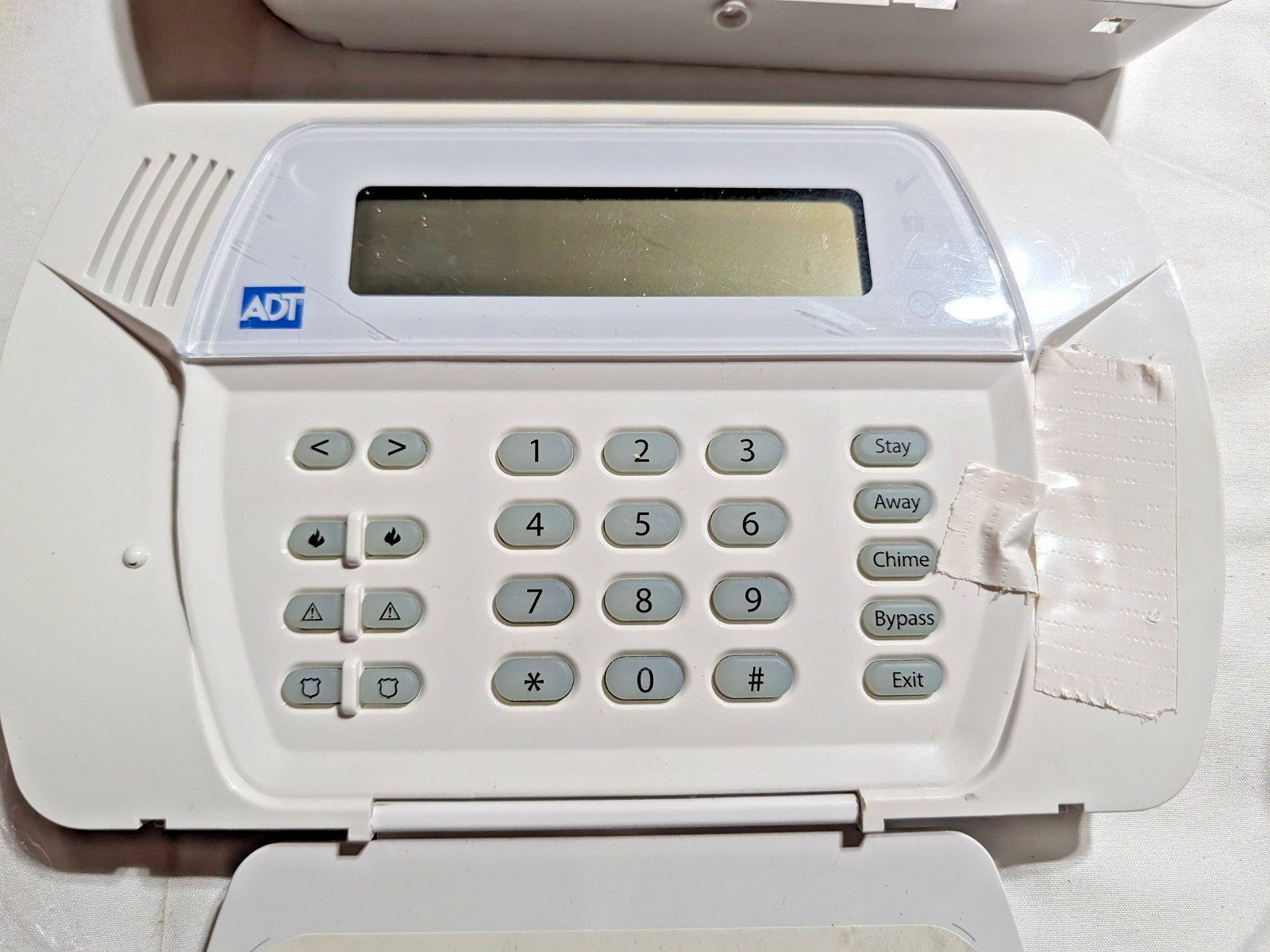 ADT TS BASE UNIT / LCD KEYPAD Broken Speaker/Alarm Powers Up