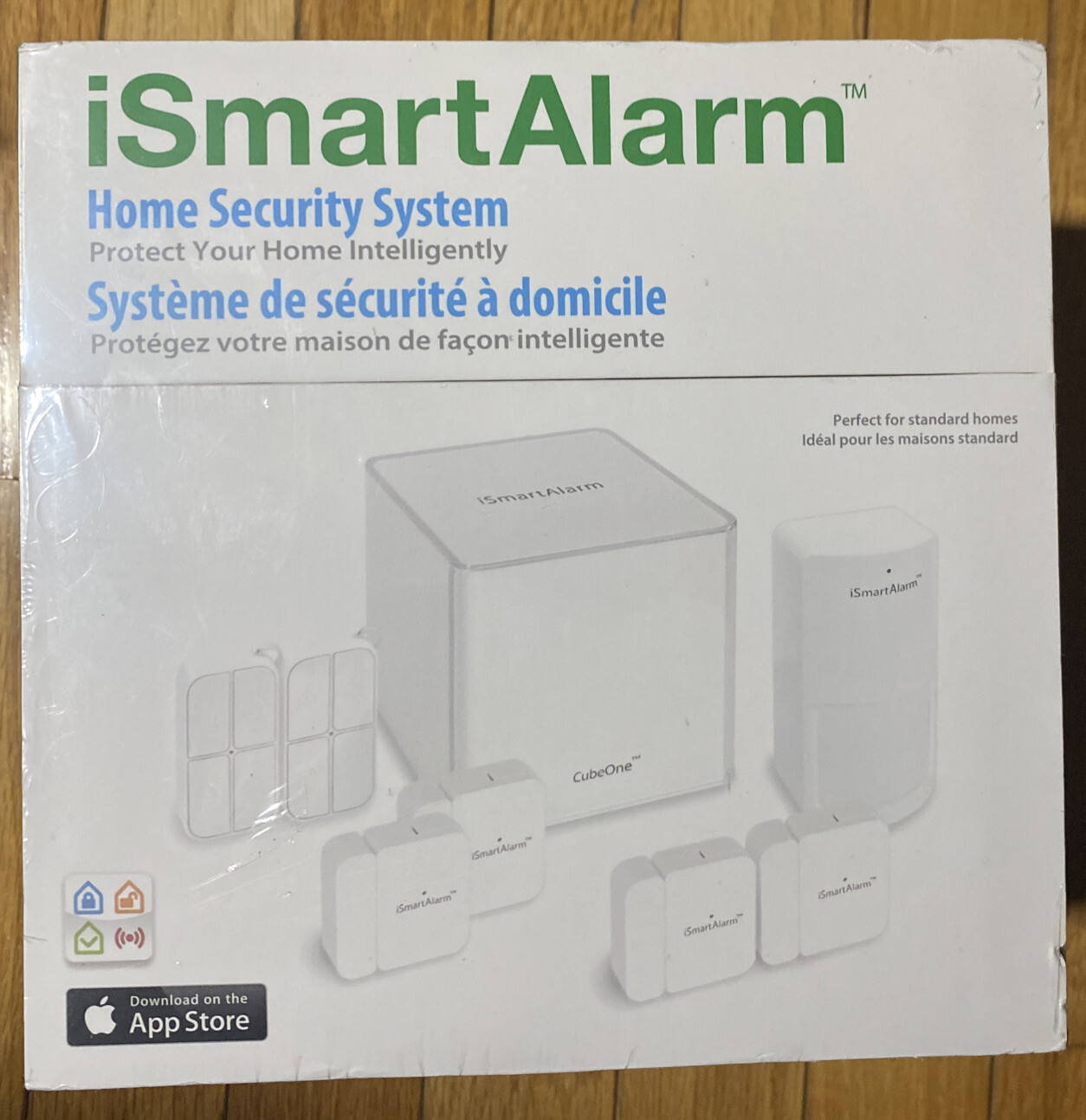 New Sealed! iSmart Alarm Deluxe Home Security System Wireless