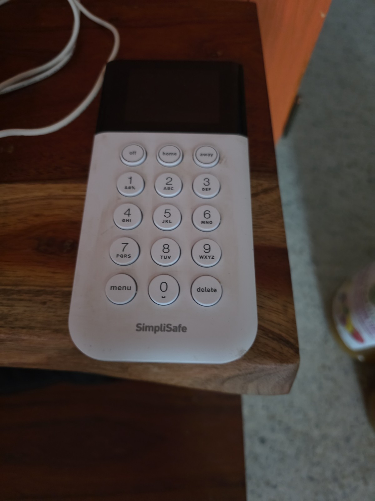 EUC SimpliSafe SSBS3 WiFi Base Station & Wireless Keypad