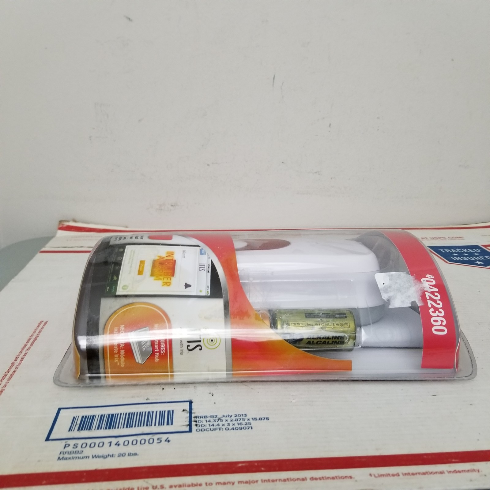 Utilitech Wireless Indoor Siren Z-wave Model TSE07-1 Iris Security System