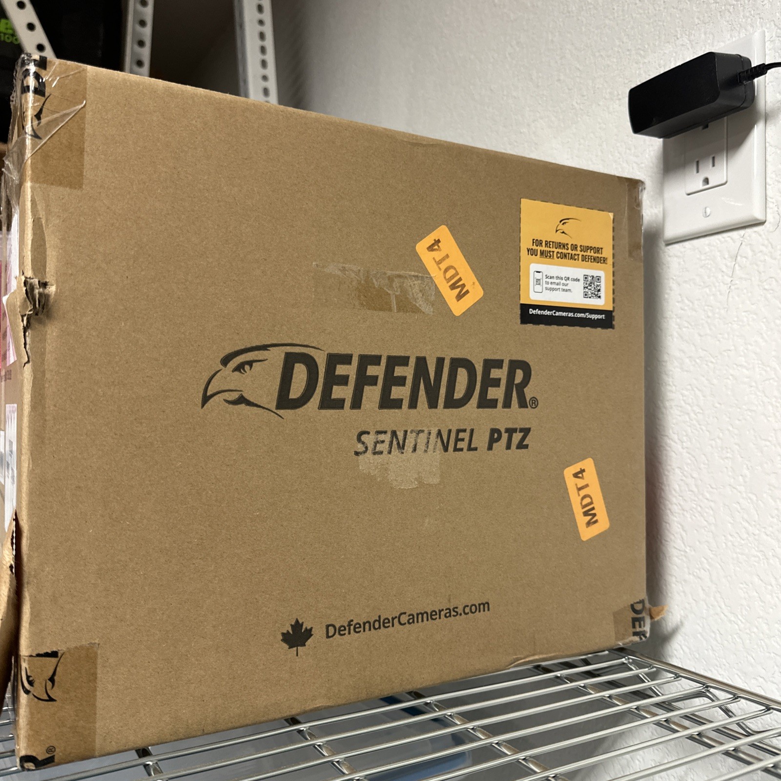 Defender AI Powered Sentinel PTZ 4K Wired Security Camera System