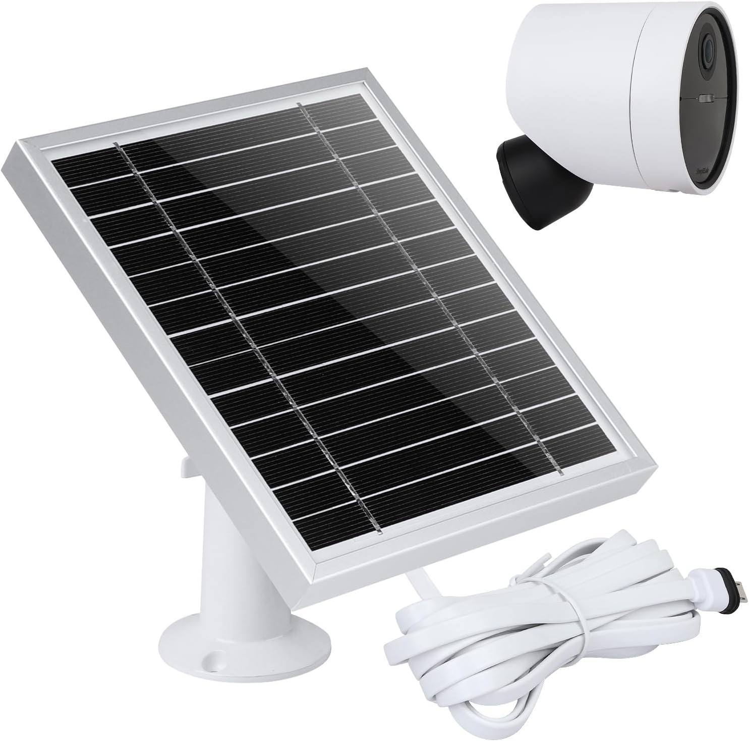 UYODM Solar Panel Compatible with SimpliSafe Outdoor Security Camera,Power Your