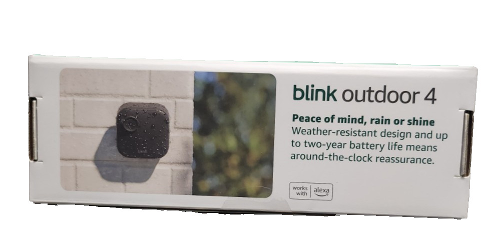 Blink Outdoor 4 (4th Gen 2025) Wireless Security Camera + Sync Module, 2 Cameras