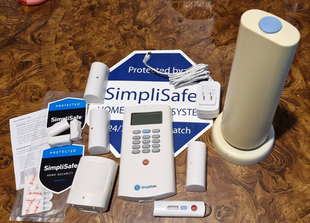 SimpliSafe Home Security Alarm System Complete System