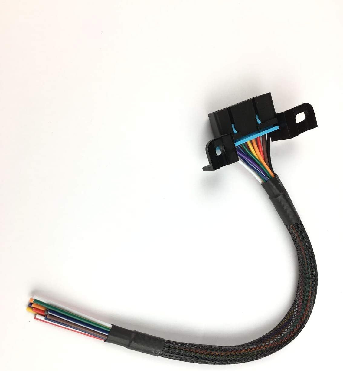 16PIN J1962F OBD2 Female to Open Cable OBDII Dash Port Pigtail Fixed Wire Harnes