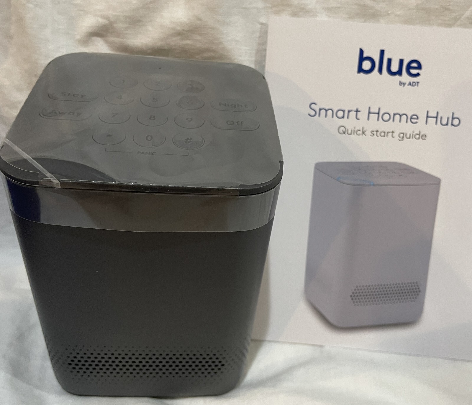 Blue by ADT Smart Home Hub Graphite S40LR0-01-PG Grey