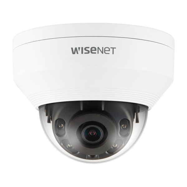 Hanwha Techwin QNV-6012R1 PoE Vandal IR Dome IP Security Camera 2.8mm Fixed Lens