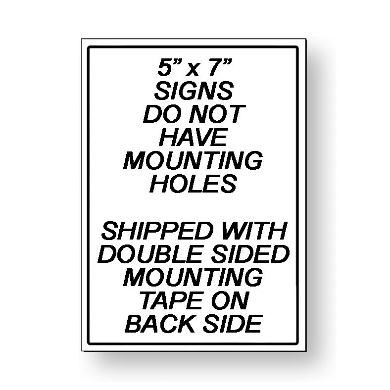 Deliver All Packages To Back Door Arrow Left Heavy Duty Metal Sign deliveries