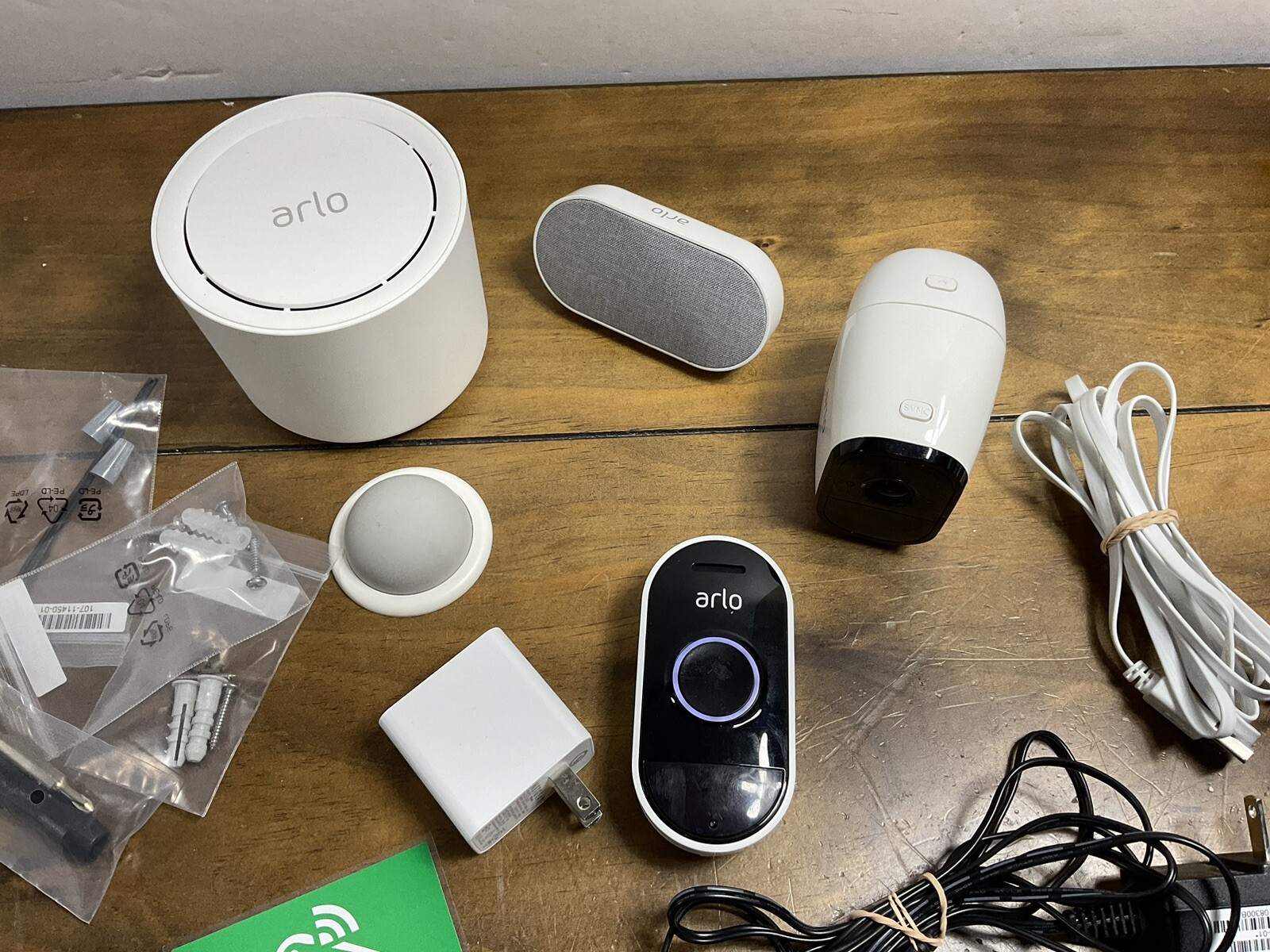 Arlo Smart Home Pro HD Camera Plus Audio Doorbell and Chime System