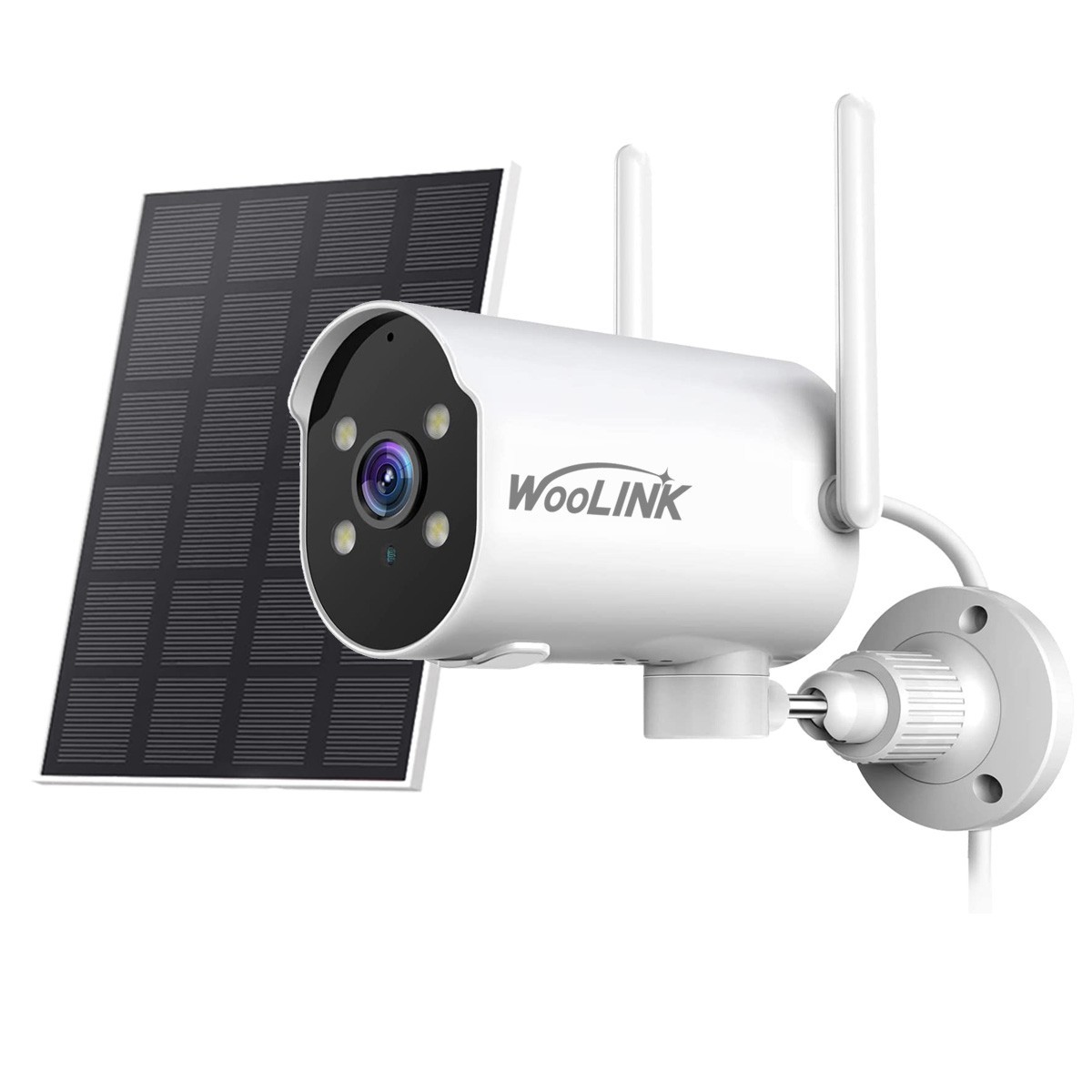 2PK Solar Power Cameras 1080P Outdoor Wireless Security Camera System Wifi Ring