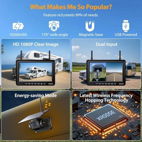 Solar Solar Camera 7″-1 – Black Carburetor + Battery