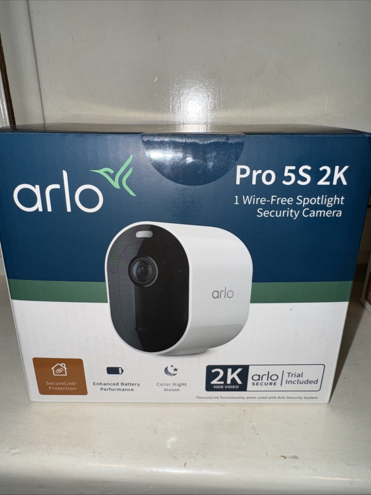 *Arlo Pro 5S Wireless 2K Spotlight Security Camera Night Vision Black and White