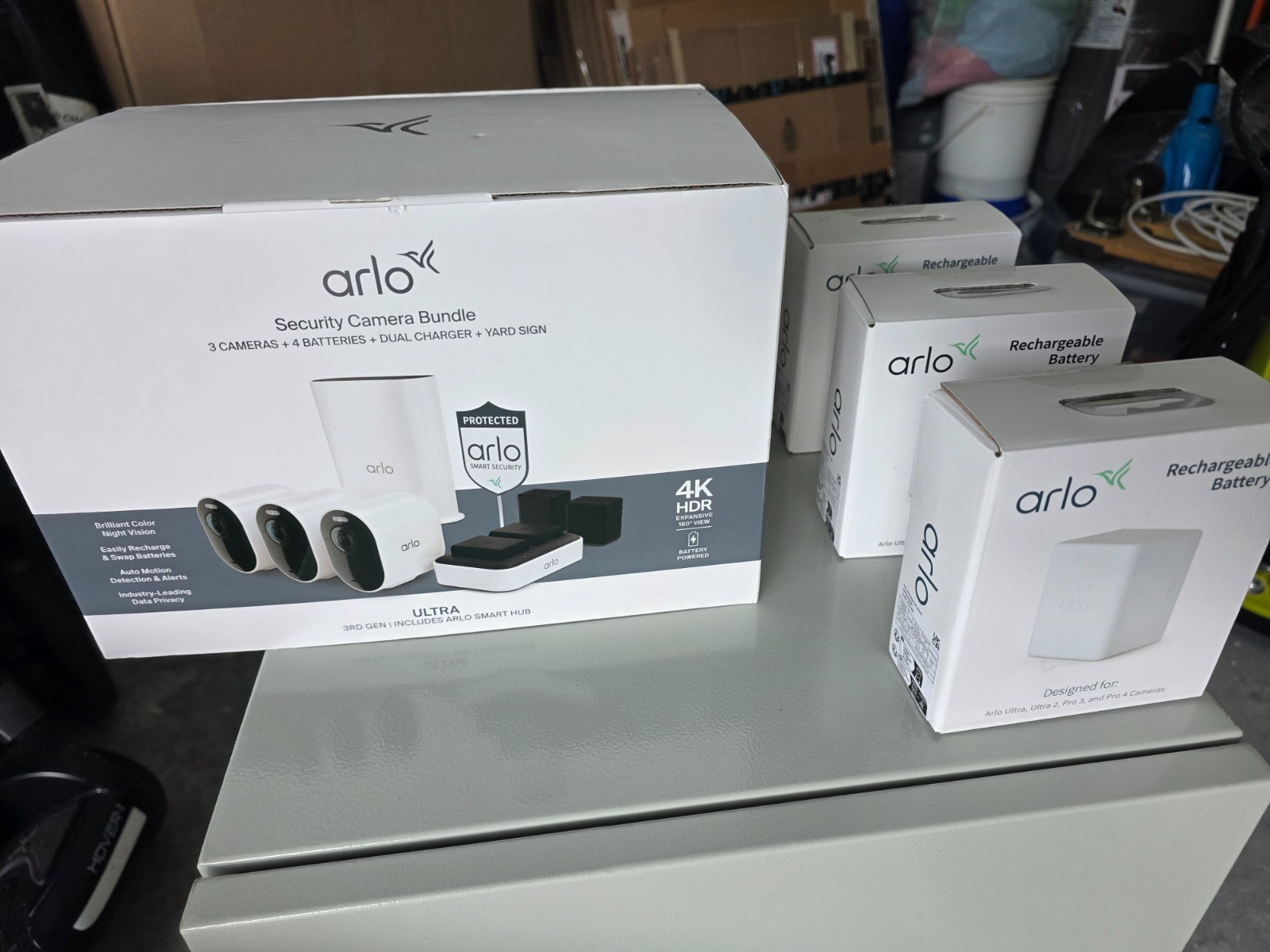 Arlo – Ultra 3 Outdoor Security Cameras BUNDLE 4K HDR (3rd Gen, 2025 Release)