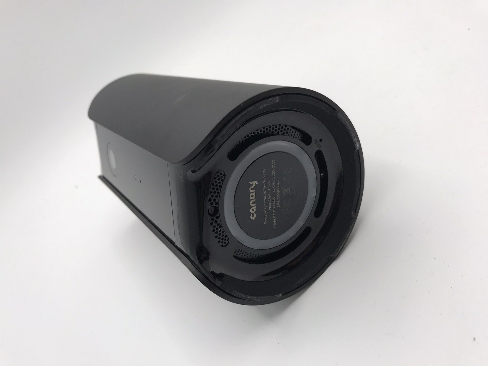 Canary Smart Home Security Camera – Black CAN100USBK | Open box