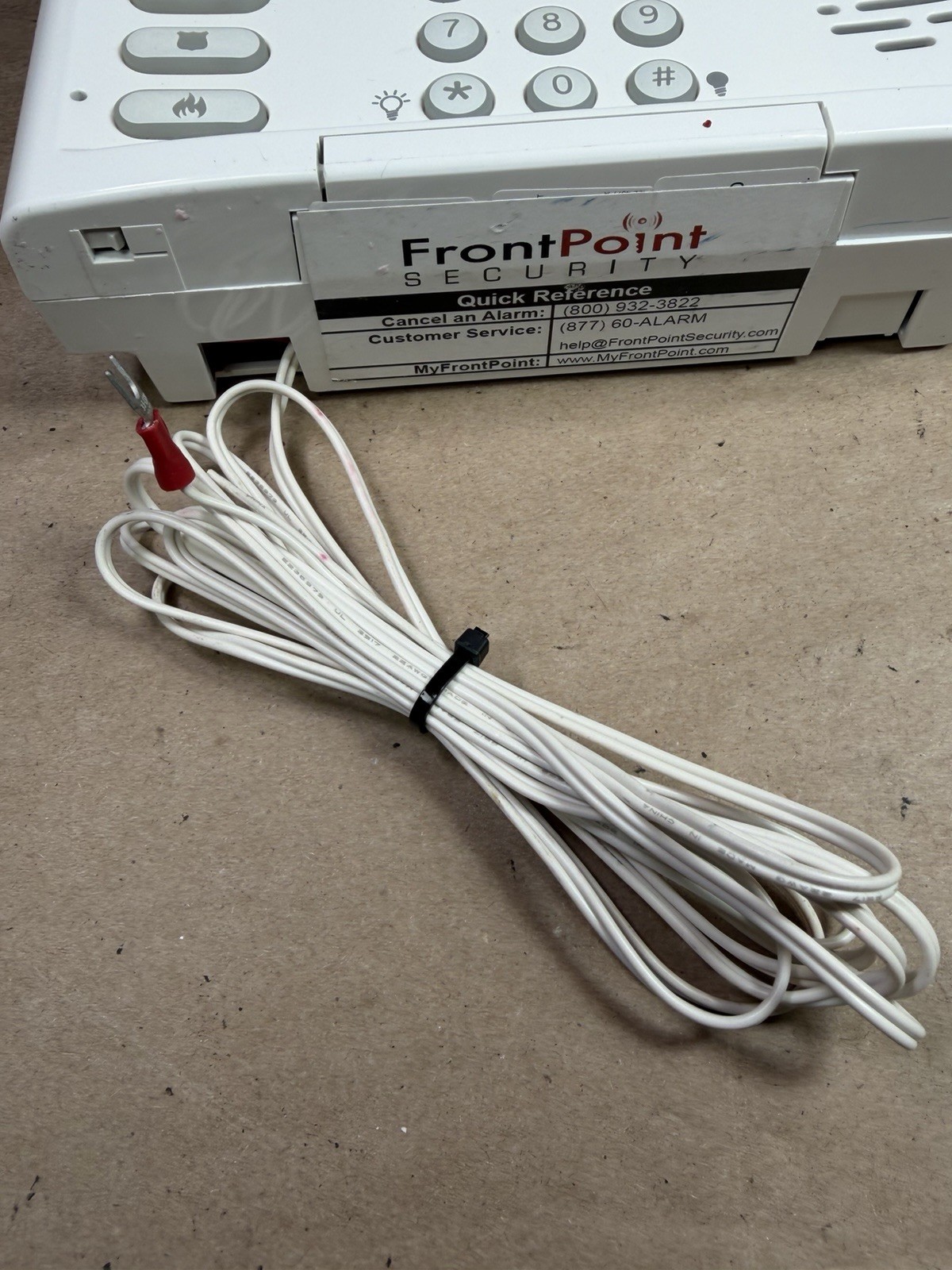 FRONTPOINT Alarm System CONTROL PANEL ONLY Security System