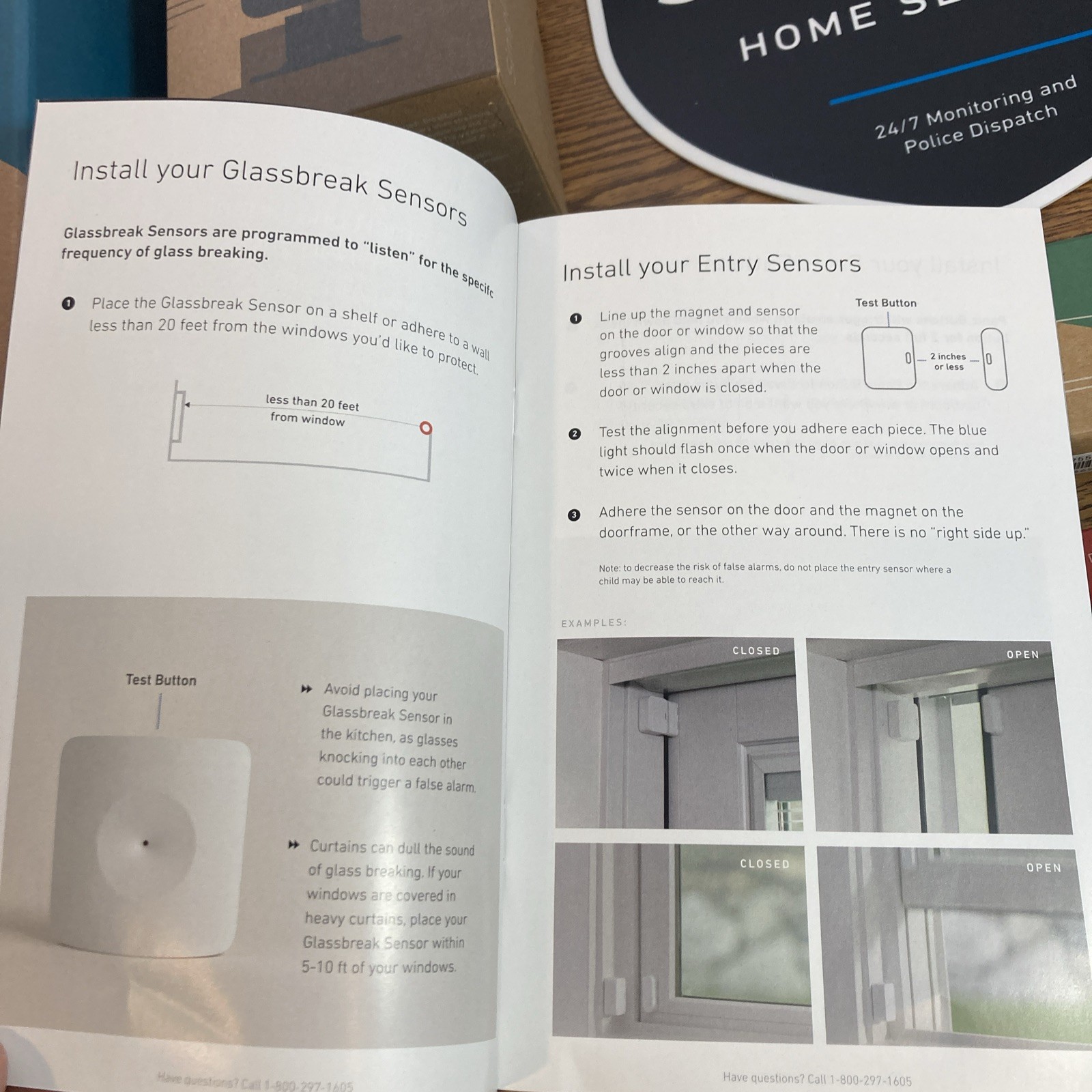 SIMPLISAFE Indoor Alarm System Base Keypad HD Camera Water Smoke Sensor Entry