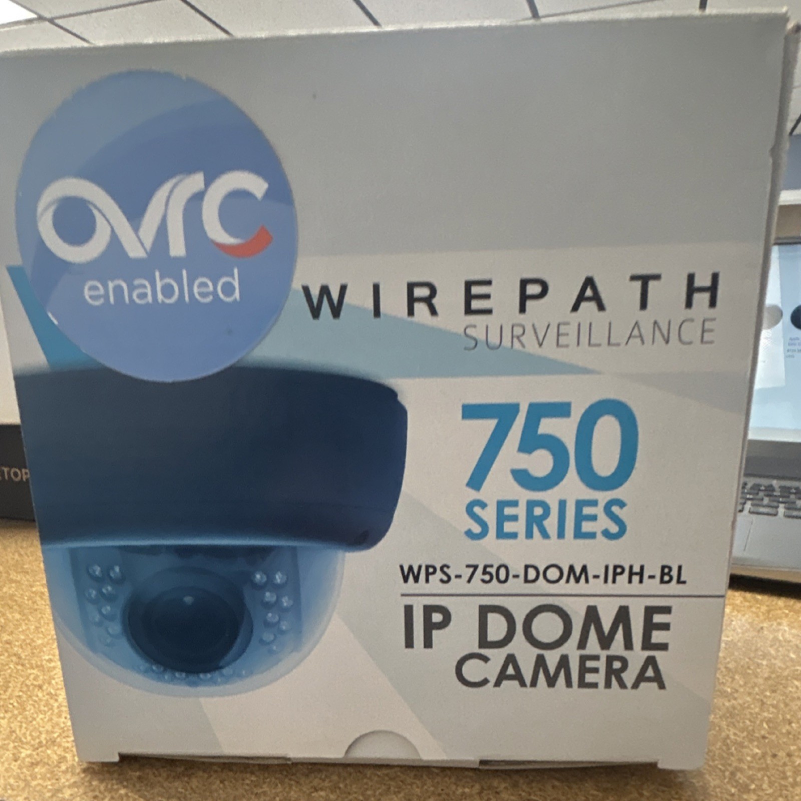 Wirepath 750 Series WPS-750-DOM-IPH-BL IP Dome Camera OvrC Enabled Surveillance