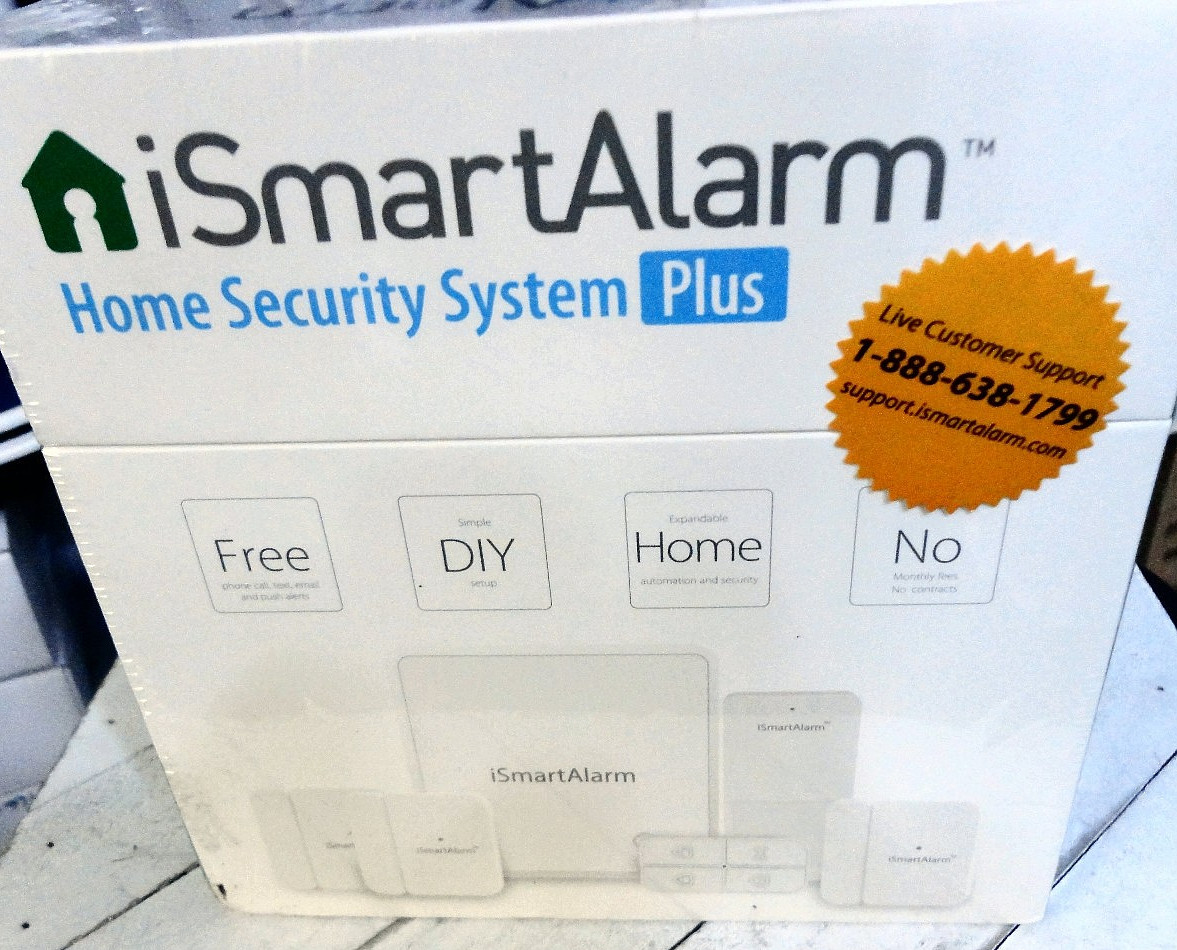 New / iSmart Alarm Home Security System PLUS / SEALED